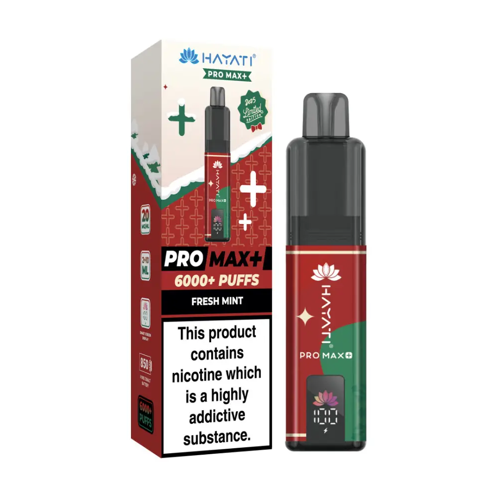 Hayati Pro Max Plus 6000 Christmas Edition - Fresh Mint